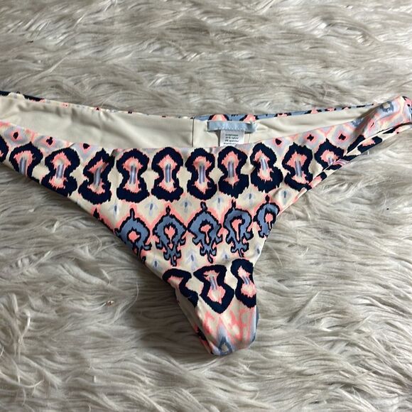 Eberjey Bikini bottom womens size large Brazilian Bleached blue coco skimpy New - Picture 2 of 8